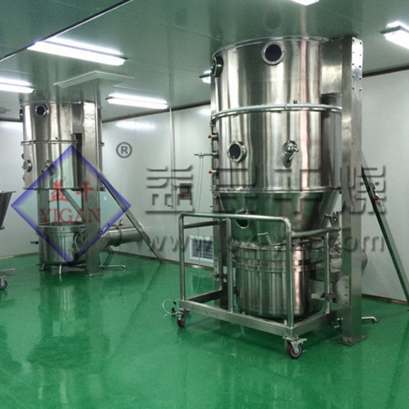 FL granulador de cama de fluido de uma etapa FL granulador de cama de fluido de uma etapa