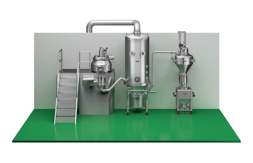 Equipamento de granulador